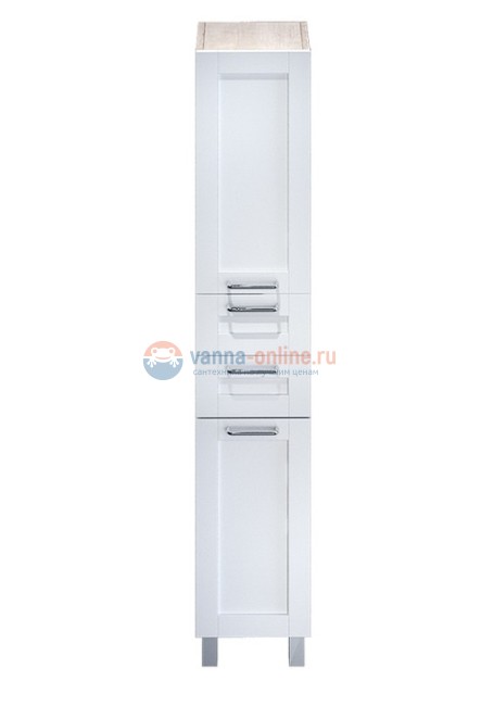 Пенал Iddis Sena SEN3600i97 36 см напольный, белый/дерево