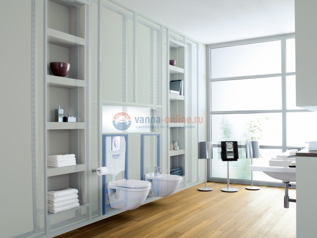 Инсталляция Grohe Rapid SL 38721001, комплект 3 в 1