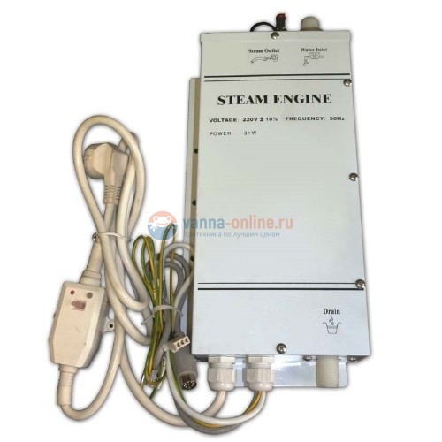 Парогенератор Timo для душевых кабин