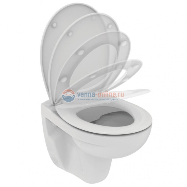 Безободковый подвесной унитаз Ideal Standard EUROVIT Rimless K881201