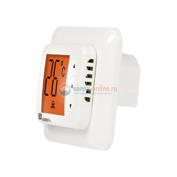 Терморегулятор для теплого пола Energy TK 02, с ЖК дисплеем