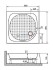 Душевой поддон RGW Lux/TN 16180199-21 90 x 90 см акриловый, квадратный, цвет белый Душевой поддон RGW Lux/TN 16180199-21 90 x 90 см акриловый, квадратный, цвет белый