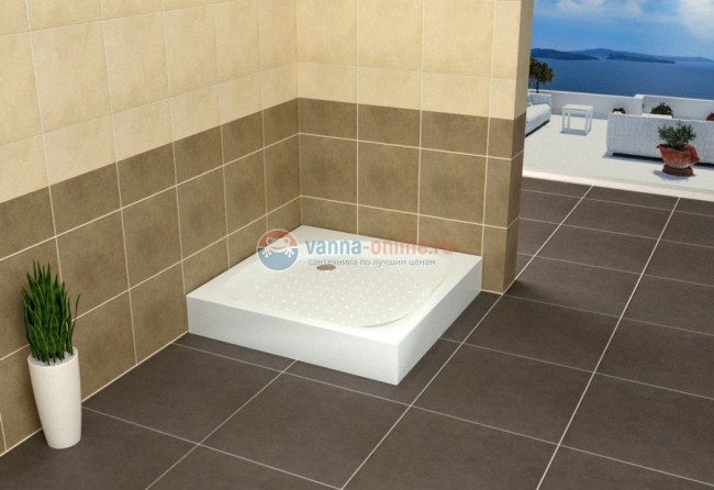 Душевой поддон RGW Lux/TN 16180199-21 90 x 90 см акриловый, квадратный, цвет белый Душевой поддон RGW Lux/TN 16180199-21 90 x 90 см акриловый, квадратный, цвет белый