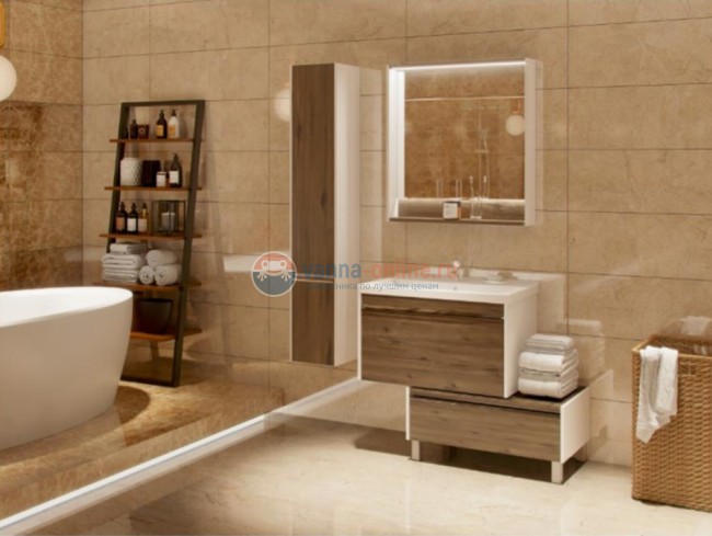 Пенал Акватон Капри 1A230503KPDB 30 см, цвет таксония темная