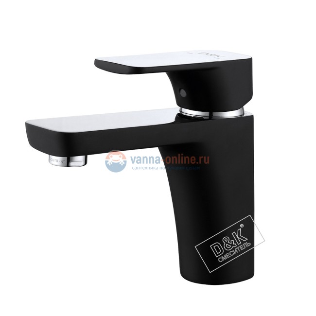 Смеситель D&K Berlin DA1432115 для раковины, черный