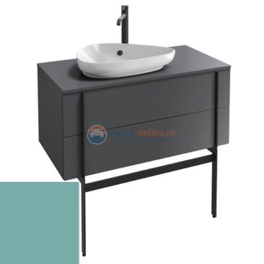 Тумба под раковину Jacob Delafon Nouvelle Vague 100 EB3040-S43, ментол сатин