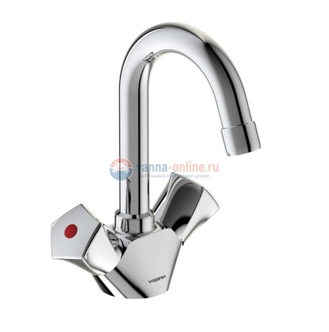 Смеситель для раковины Vidima Life BA357AA, хром Смеситель для раковины Vidima Life BA357AA, хром