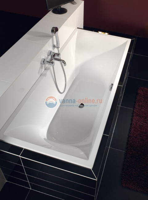 Ванна квариловая Villeroy&Boch La Belle UBQ180LAB2V-01, 180 x 80 см, alpin Ванна квариловая Villeroy&Boch La Belle UBQ180LAB2V-01, 180 x 80 см, alpin