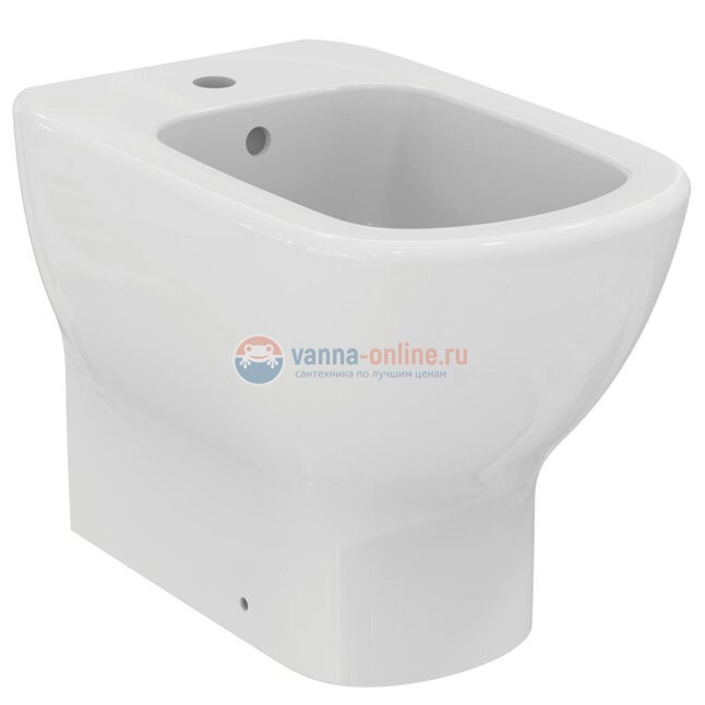 Напольное пристенное биде Ideal Standard TESI T354001 Напольное пристенное биде Ideal Standard TESI T354001