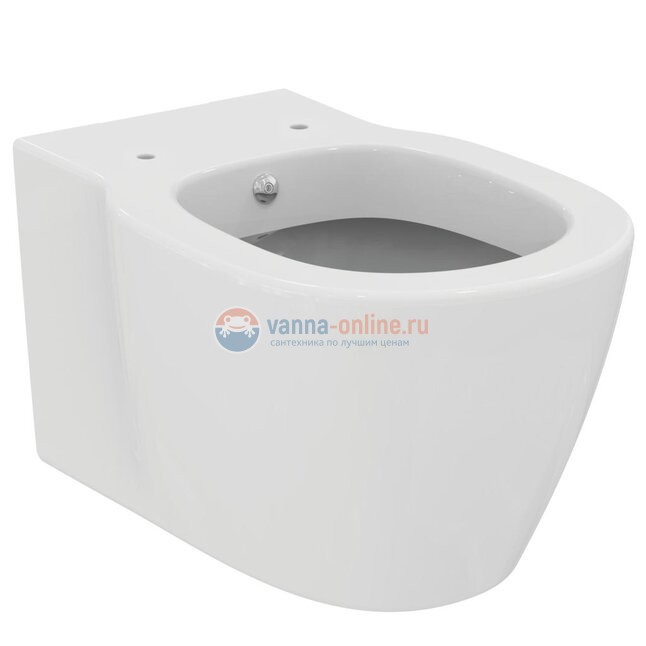 Подвесной унитаз Ideal Standard Connect без сиденья, белый, E772101 Подвесной унитаз Ideal Standard Connect без сиденья, белый, E772101