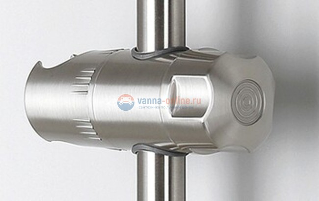 Душевая штанга WasserKRAFT A012, матовый хром Душевая штанга WasserKRAFT A012, матовый хром