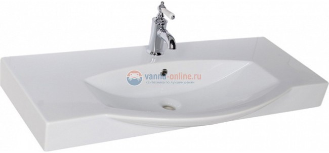 Раковина-столешница Aquanet Sanovit Plazma 105 5105-KL 182330