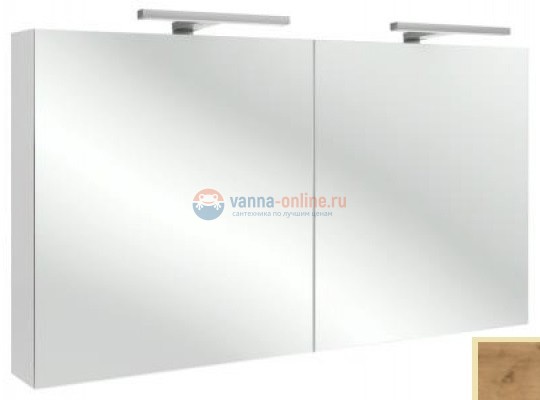 Зеркальный шкаф Jacob Delafon Rythmik 120 см, EB798-E70 цвет Арлингтонгский Дуб Зеркальный шкаф Jacob Delafon Rythmik 120 см, EB798-E70 цвет Арлингтонгский Дуб