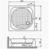 Душевой поддон RGW Lux/TN 16180188-21 80 x 80 см акриловый, квадратный, цвет белый