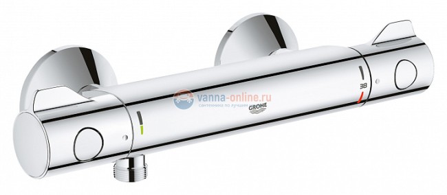 Термостат Grohe Grohtherm 800 34558000 для душа с подключением шланга Термостат Grohe Grohtherm 800 34558000 для душа с подключением шланга