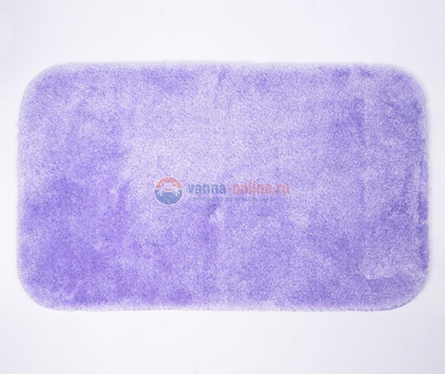 Коврик WasserKraft Wern Wern BM-2523 Lilac напольный, цвет - сиреневый, 90 х 57 см