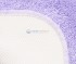 Коврик WasserKraft Wern Wern BM-2523 Lilac напольный, цвет - сиреневый, 90 х 57 см