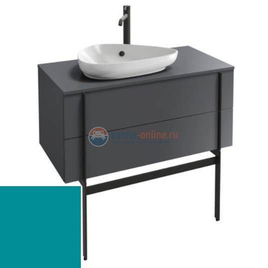 Тумба под раковину Jacob Delafon Nouvelle Vague 100 EB3040-S30, лагуна сатин