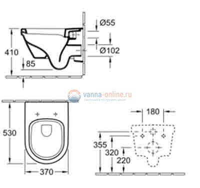 Инсталляция Geberit с унитазом Villeroy&Boch Omnia Architectura 5684 H101, сиденье микролифт, комплект 295354 Инсталляция Geberit с унитазом Villeroy&Boch Omnia Architectura 5684 H101, сиденье микролифт, комплект 295354