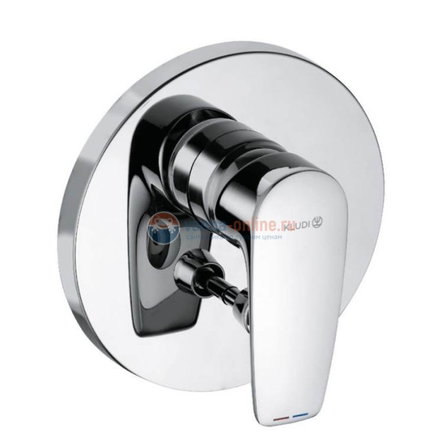 Смеситель для ванны и душа Kludi Pure&Solid 344190575