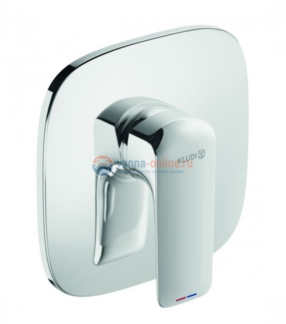 Смеситель Kludi Ameo 416550575 для душа, внешняя часть, квадратный