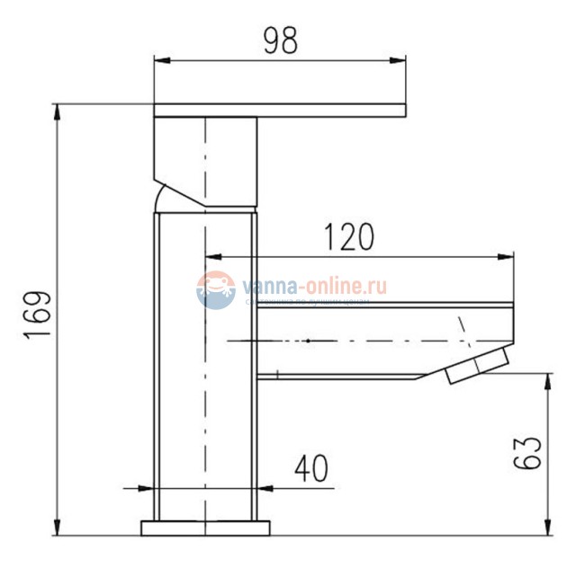 Смеситель для раковины Rav-Slezak Loira LR526.5, хром Смеситель для раковины Rav-Slezak Loira LR526.5, хром