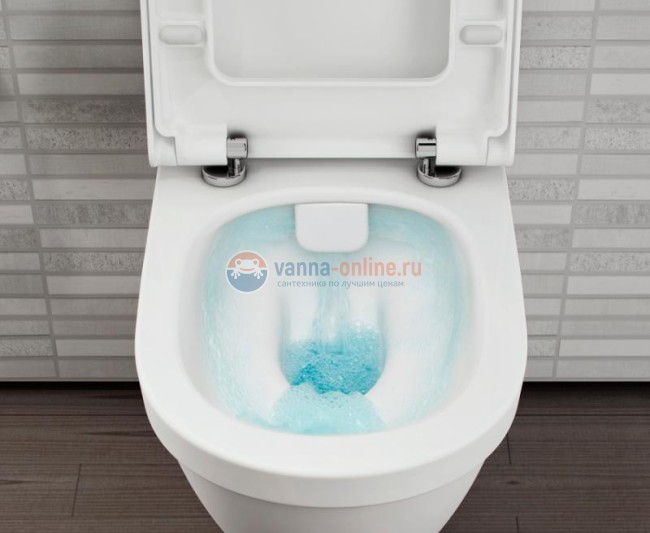 Напольный унитаз Vitra S50 9797B003-7204 крышка микролифт, безободковый Напольный унитаз Vitra S50 9797B003-7204 крышка микролифт, безободковый