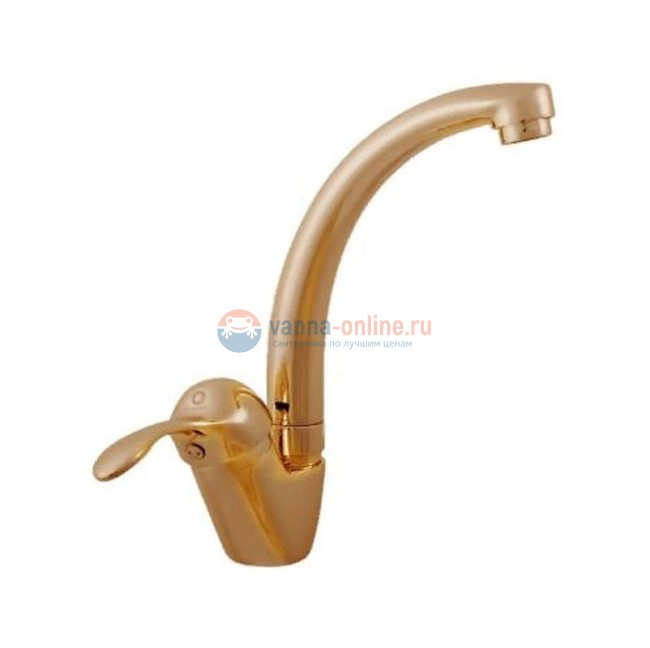 Смеситель для раковины Rav-Slezak Labe L006.5/2Z, золото