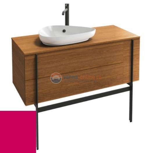 Тумба под раковину Jacob Delafon Nouvelle Vague 120 EB3042-441, фуксия глянцевый