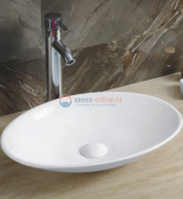Раковина CeramaLux Серия N 9022 накладная, белый