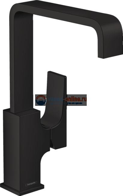 Смеситель Hansgrohe Metropol 32511670 для раковины, черный матовый