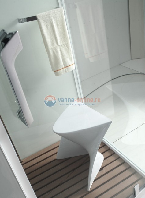 Душевая кабина Orans SR-89105S L/R 120 x 90 см с функцией турецкая баня, белая