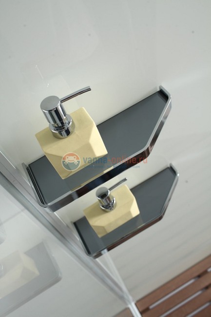 Душевая кабина Orans SR-89105S L/R 120 x 90 см с функцией турецкая баня, белая