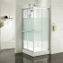Душевое ограждение Iddis Mirro M10S099i23 90 x 90 x 185 см стекло матовое, поддон низкий, хром