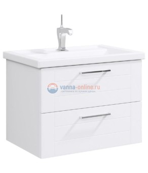 Тумба под раковину Aqwella Манчестер 70, подвесная, белый, MAN01072