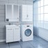 Шкаф подвесной СаНта Родос 60х90 см, 406003, над стиральной машиной
