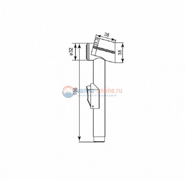 Гигиенический душ Iddis 0101F15I20