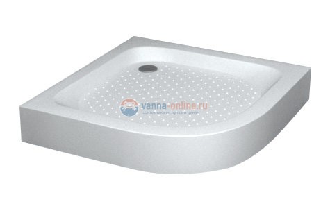 Душевой поддон RGW Lux/TN-P 16180488-41 80 x 80 см акриловый, четверть круга, цвет белый