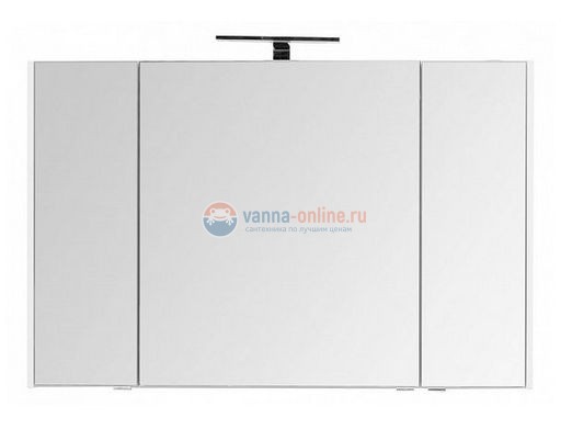 Зеркало-шкаф Aquanet Остин 00203926 120 см, цвет белый