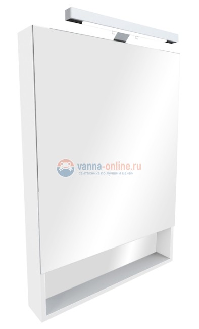 Зеркальный шкаф Roca The Gap 60 ZRU9302885, цвет белый глянец Зеркальный шкаф Roca The Gap 60 ZRU9302885, цвет белый глянец