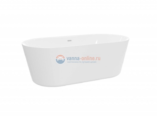 Ванна акриловая BelBagno BB306-1675 170 x 80 см