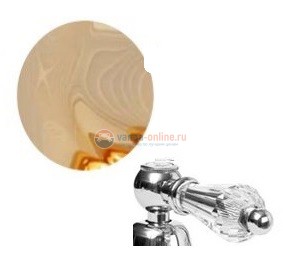 Смеситель Cezares VINTAGE-BVDM-03-Sw для ванны, золото, ручки Swarovski Смеситель Cezares VINTAGE-BVDM-03-Sw для ванны, золото, ручки Swarovski