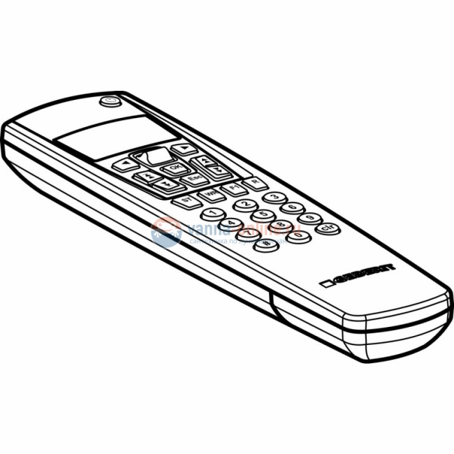 Пульт ДУ для настройки смыва Geberit 115.830.00.1 Servis-Handy Пульт ДУ для настройки смыва Geberit 115.830.00.1 Servis-Handy