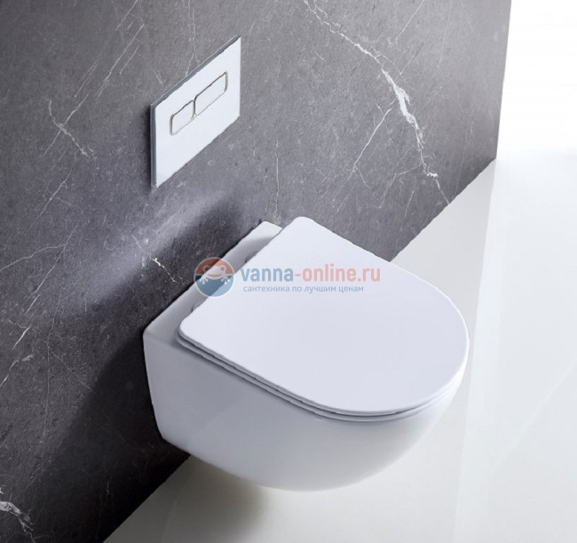 Подвесной унитаз BelBagno Amanda BB051CHR