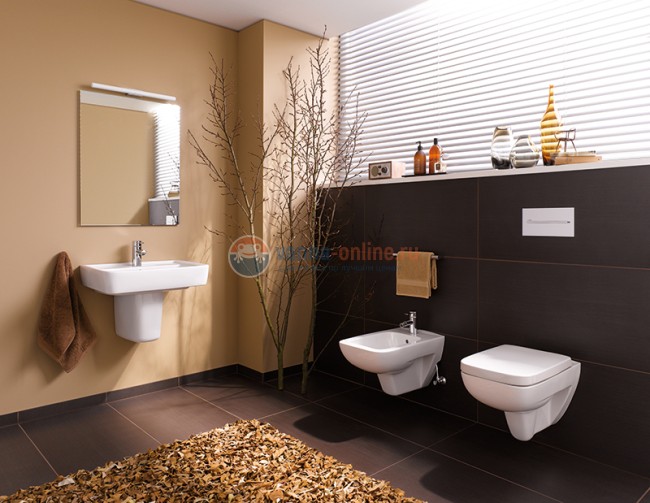 Унитаз подвесной Geberit Renova Plan 202170000, безободковый