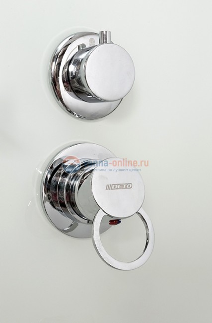 Душевая кабина Deto V9015, 90 x 90 см, с электрикой, гидромассажем, стекла матовые Душевая кабина Deto V9015, 90 x 90 см, с электрикой, гидромассажем, стекла матовые