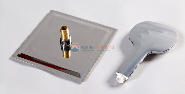 Душевая кабина Deto V9015, 90 x 90 см, с электрикой, гидромассажем, стекла матовые Душевая кабина Deto V9015, 90 x 90 см, с электрикой, гидромассажем, стекла матовые