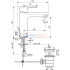 Смеситель для раковины Ideal Standard CERAFINE MODEL O BC496AA