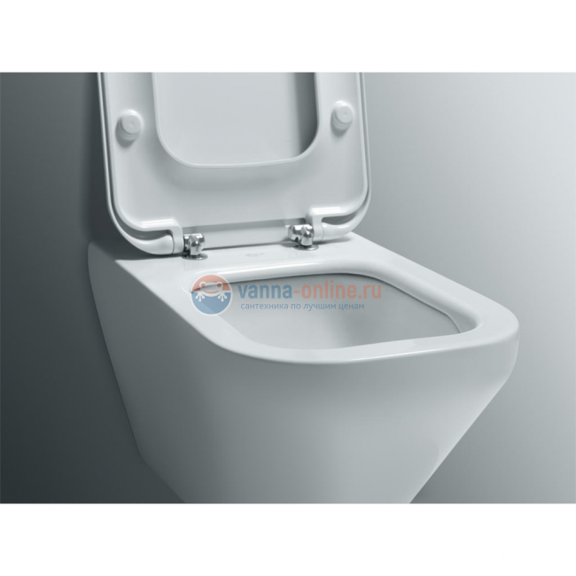 Подвесной унитаз Ideal Standard Tonic II AquaBlade с сиденьем, белый, K316601/K7064