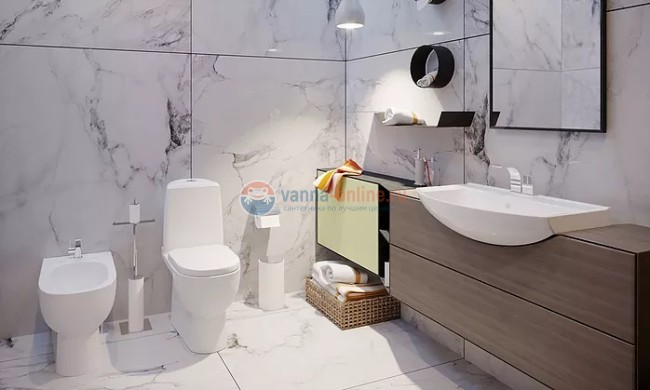 Раковина Sanita Luxe Best 75 BST75SLWB01